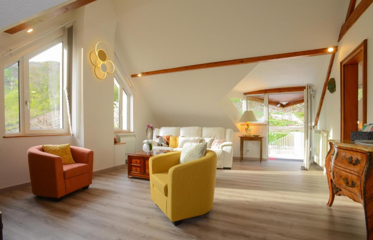 Les Glycines Du Sommerberg Niedermorschwihr Extérieur photo