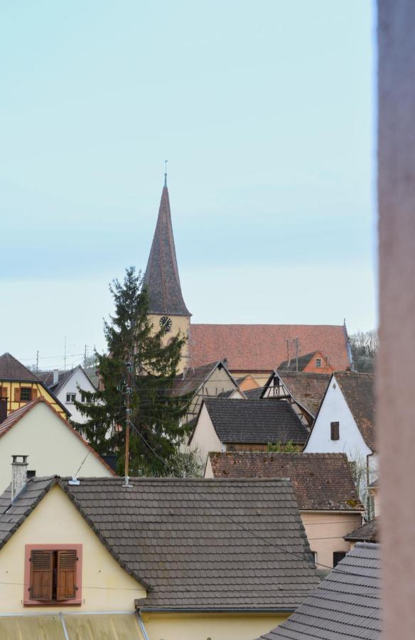 Les Glycines Du Sommerberg Niedermorschwihr Extérieur photo